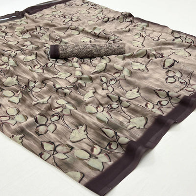 grey-digital-floral-printed-georgette-saree-1