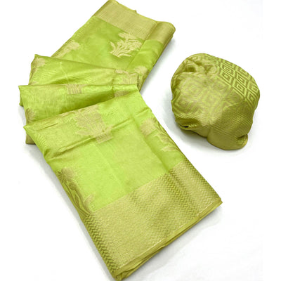 green-floral-woven-organza-saree-2