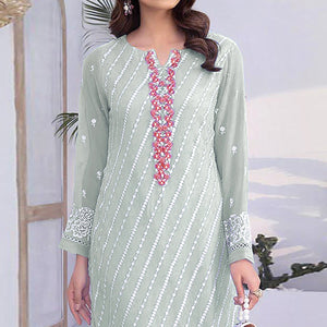 green-floral-embroidered-georgette-semi-stitched-suit-5