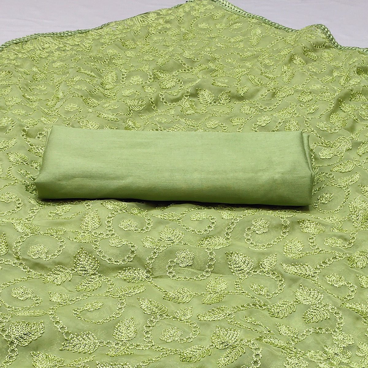 green-floral-embroidered-organza-saree