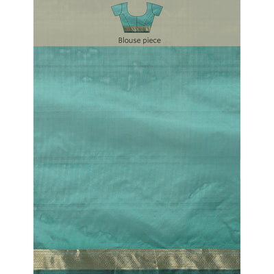 Morpich Woven Cotton Silk Saree