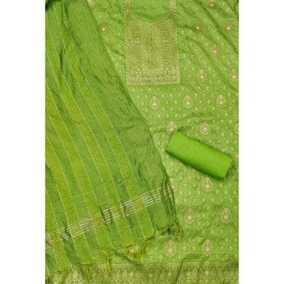 green-woven-banarasi-silk-dress-material-4