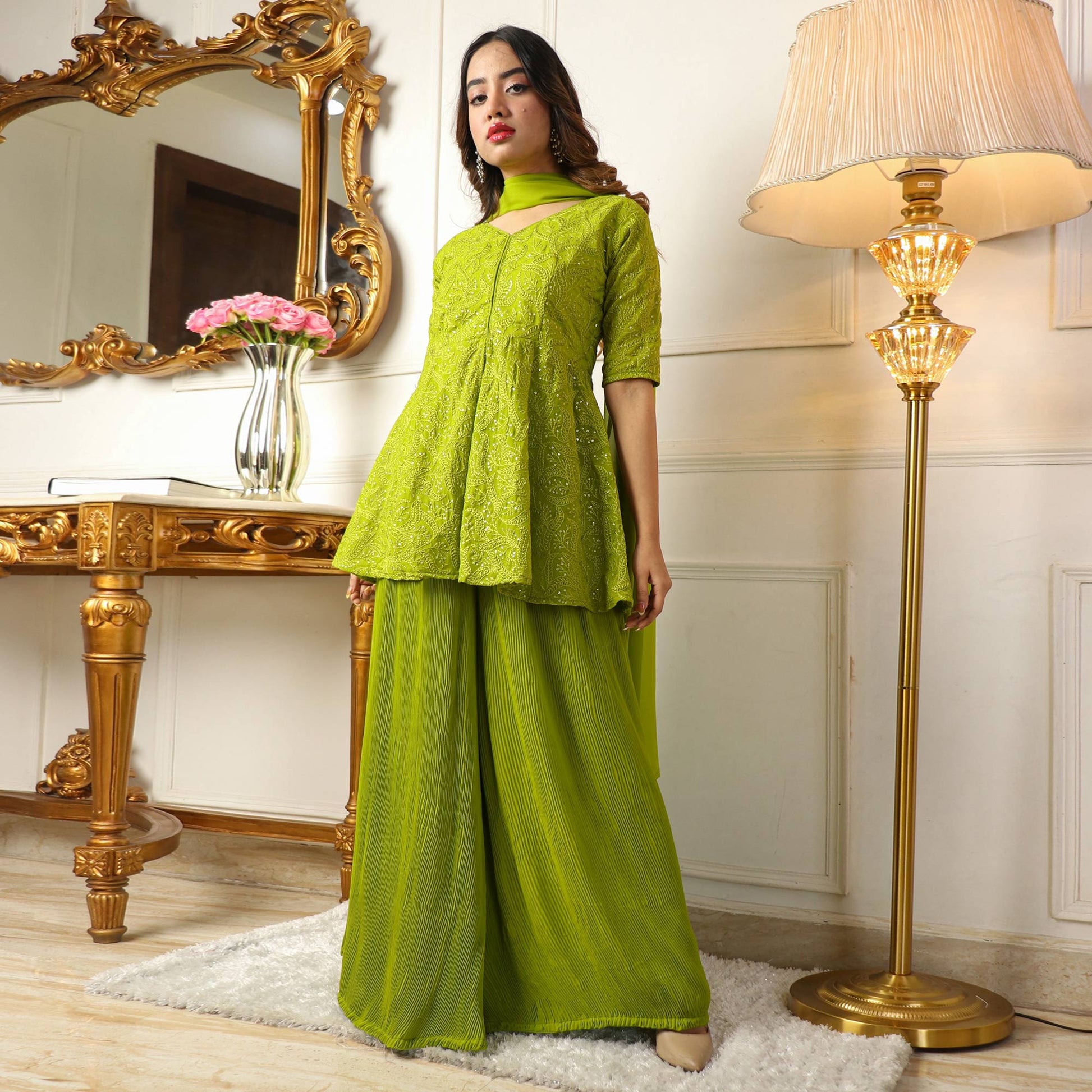 green-sequins-embroidered-georgette-sharara-suit-1