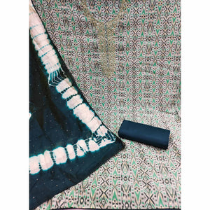 green-ikkat-printed-modal-dress-material
