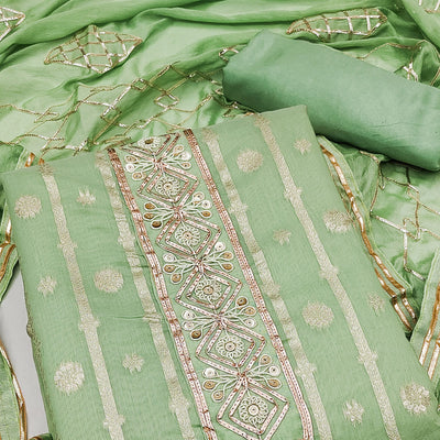 22-green-floral-woven-banarasi-silk-dress-material