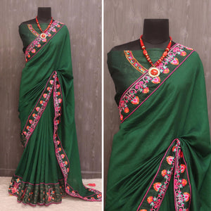 green-floral-embroidered-vichitra-silk-saree-2