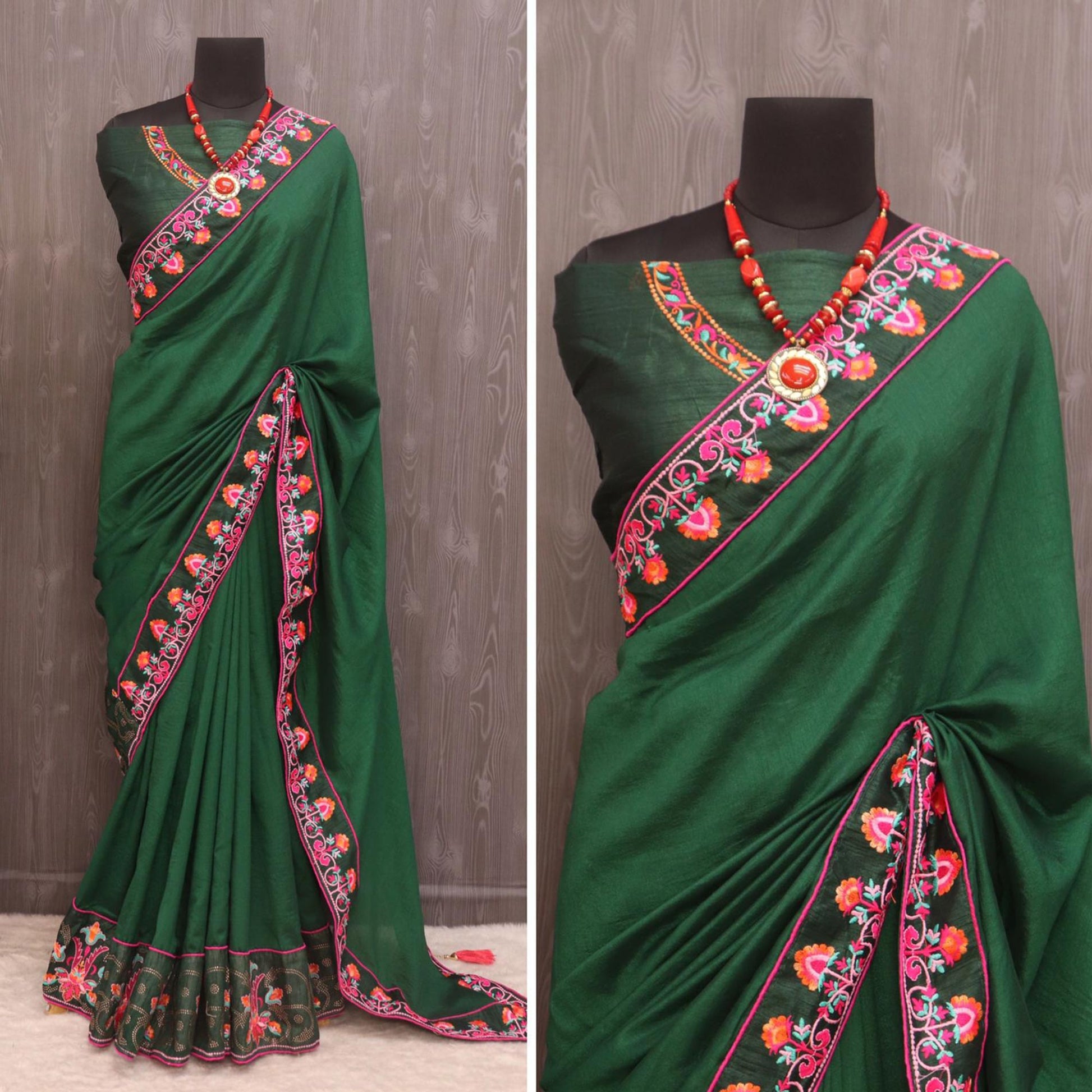 green-floral-embroidered-vichitra-silk-saree-2