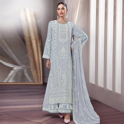 grey-floral-embroidered-georgette-pakistani-suit