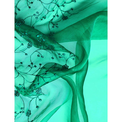 green-floral-embroidered-organza-saree-6
