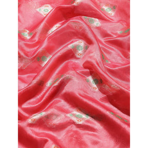 Gajari Woven Organza Saree