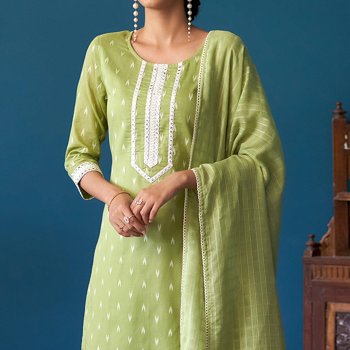 green-embroidered-pure-cotton-suit-1