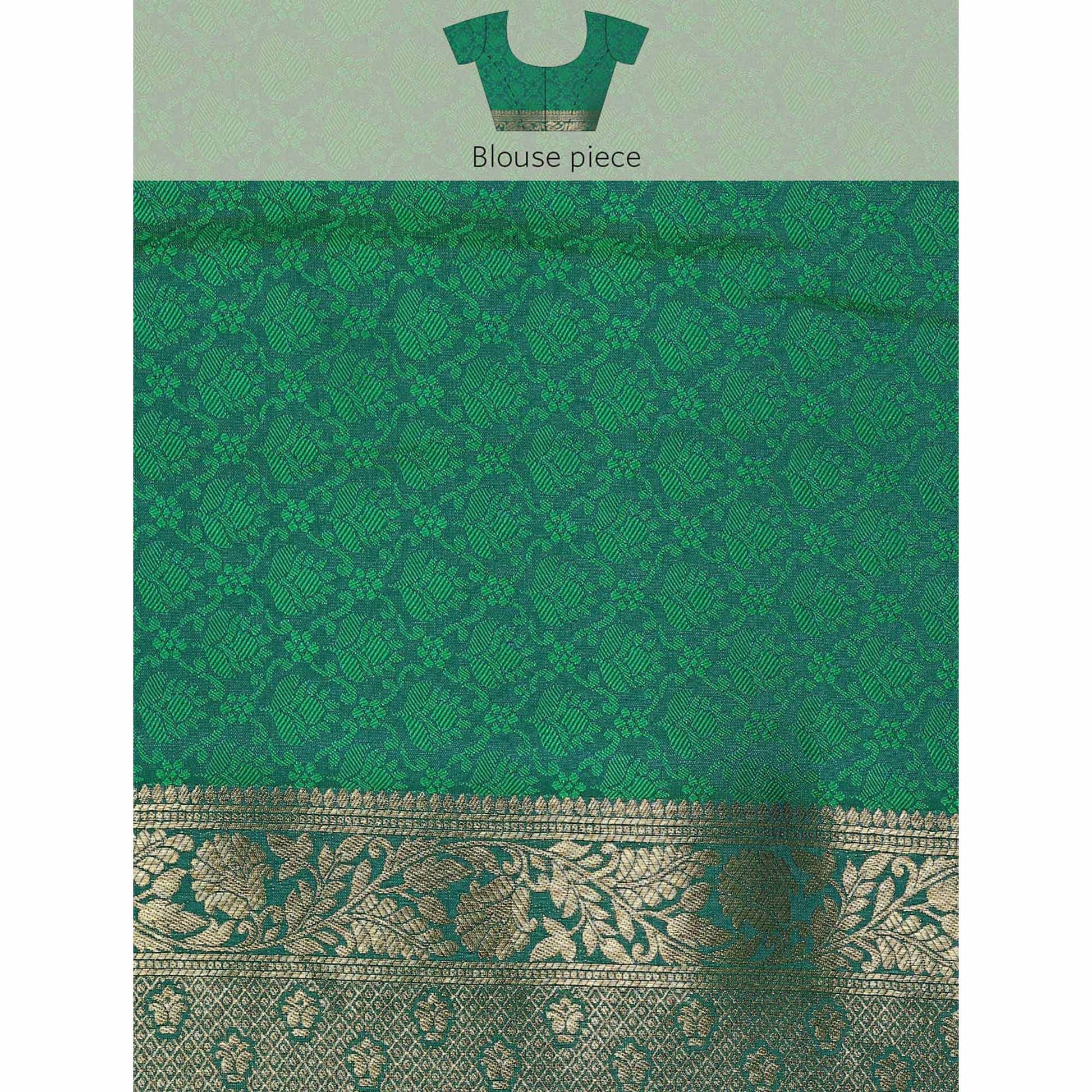 green-woven-kanjivaram-silk-saree-2