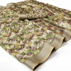 11-green-digital-printed-linen-saree