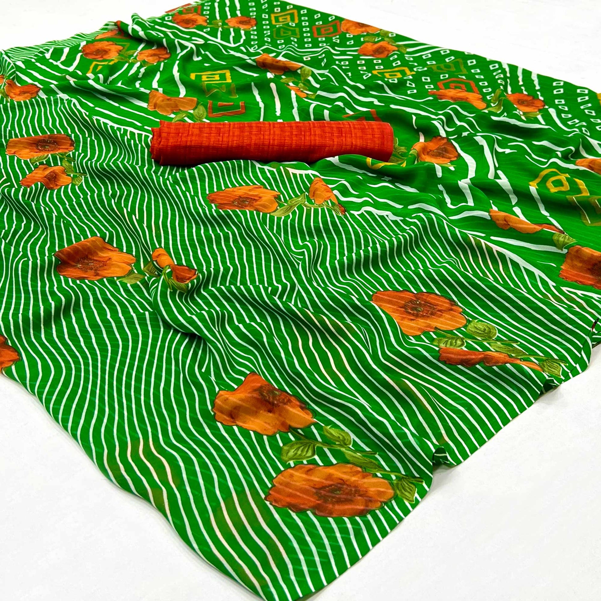 16-green-floral-digital-printed-georgette-saree