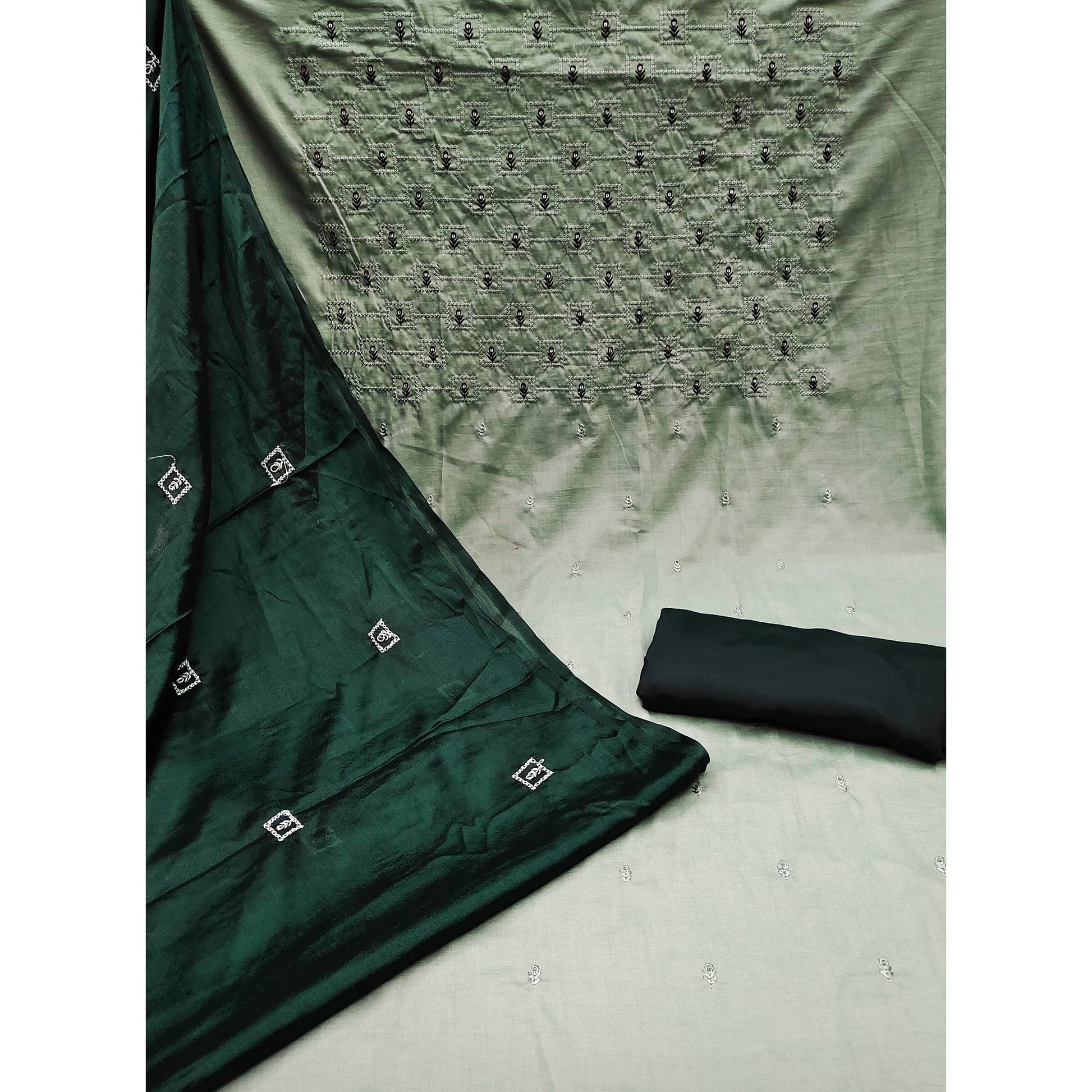 green-floral-sequence-embroidered-poly-cotton-dress-material