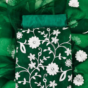 green-floral-embroidered-organza-dress-material-4