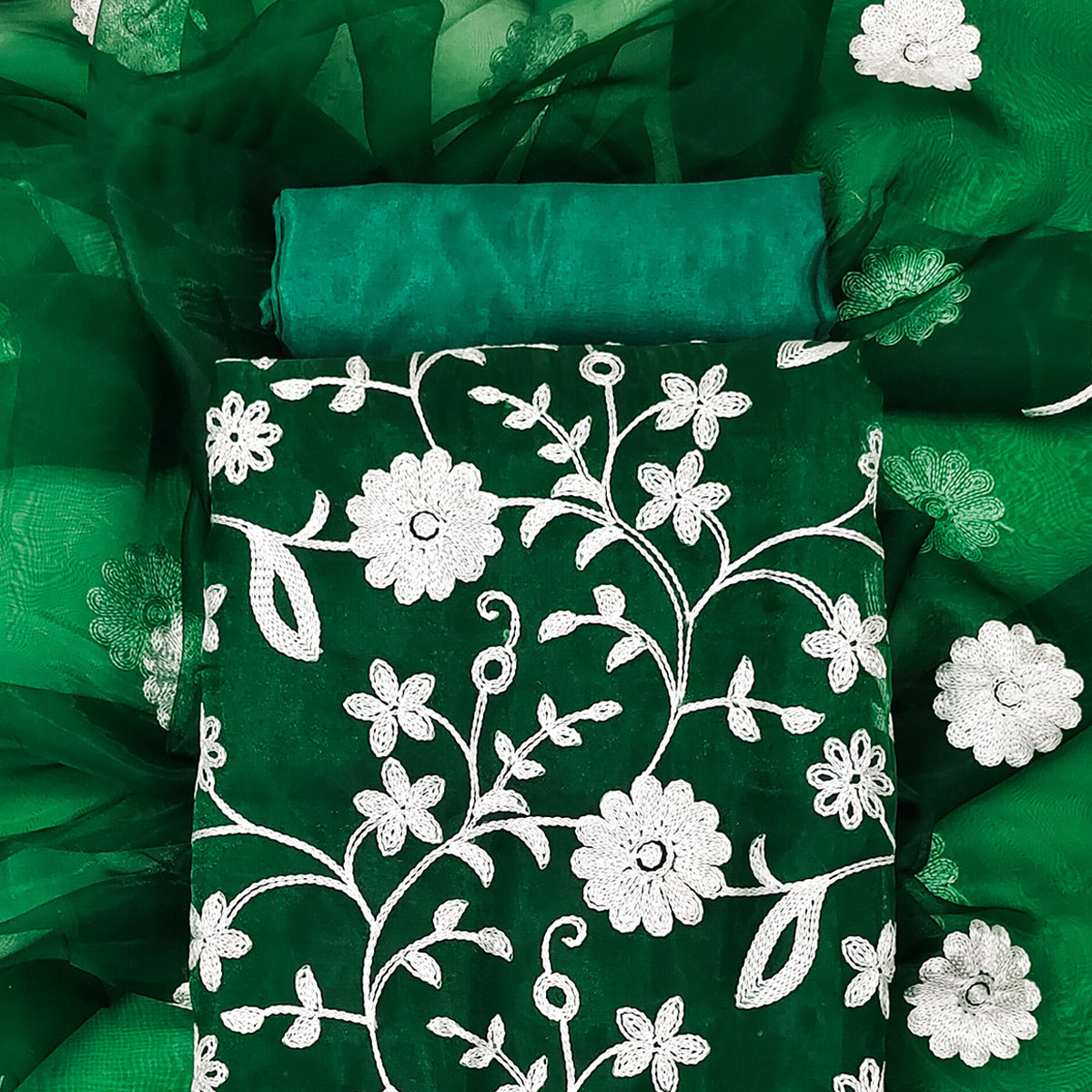 green-floral-embroidered-organza-dress-material-4