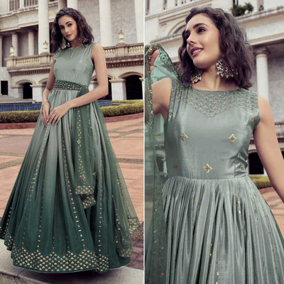green-sequence-embroidered-chiffon-gown-1