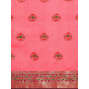 Gajari Woven Organza Saree