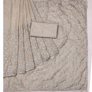 grey-floral-embroidered-organza-saree