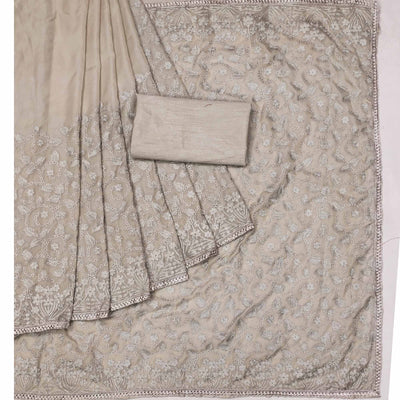 grey-floral-embroidered-organza-saree