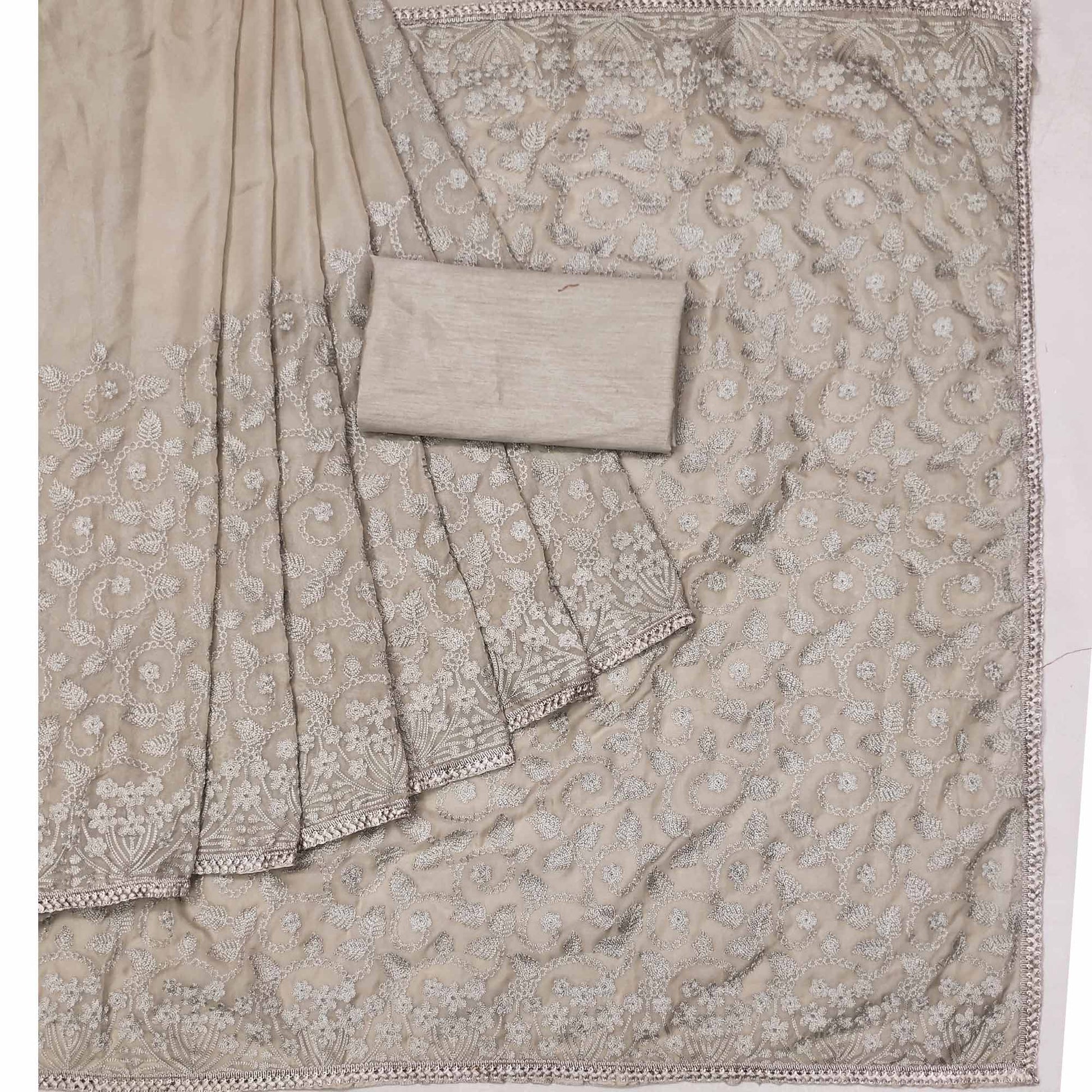 grey-floral-embroidered-organza-saree