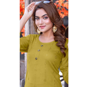 3-green-sequins-embroidered-rayon-kurti