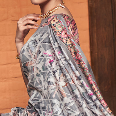 grey-digital-printed-satin-saree-1