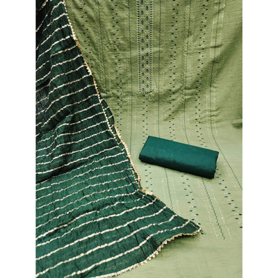green-sequins-embroidered-poly-cotton-dress-material