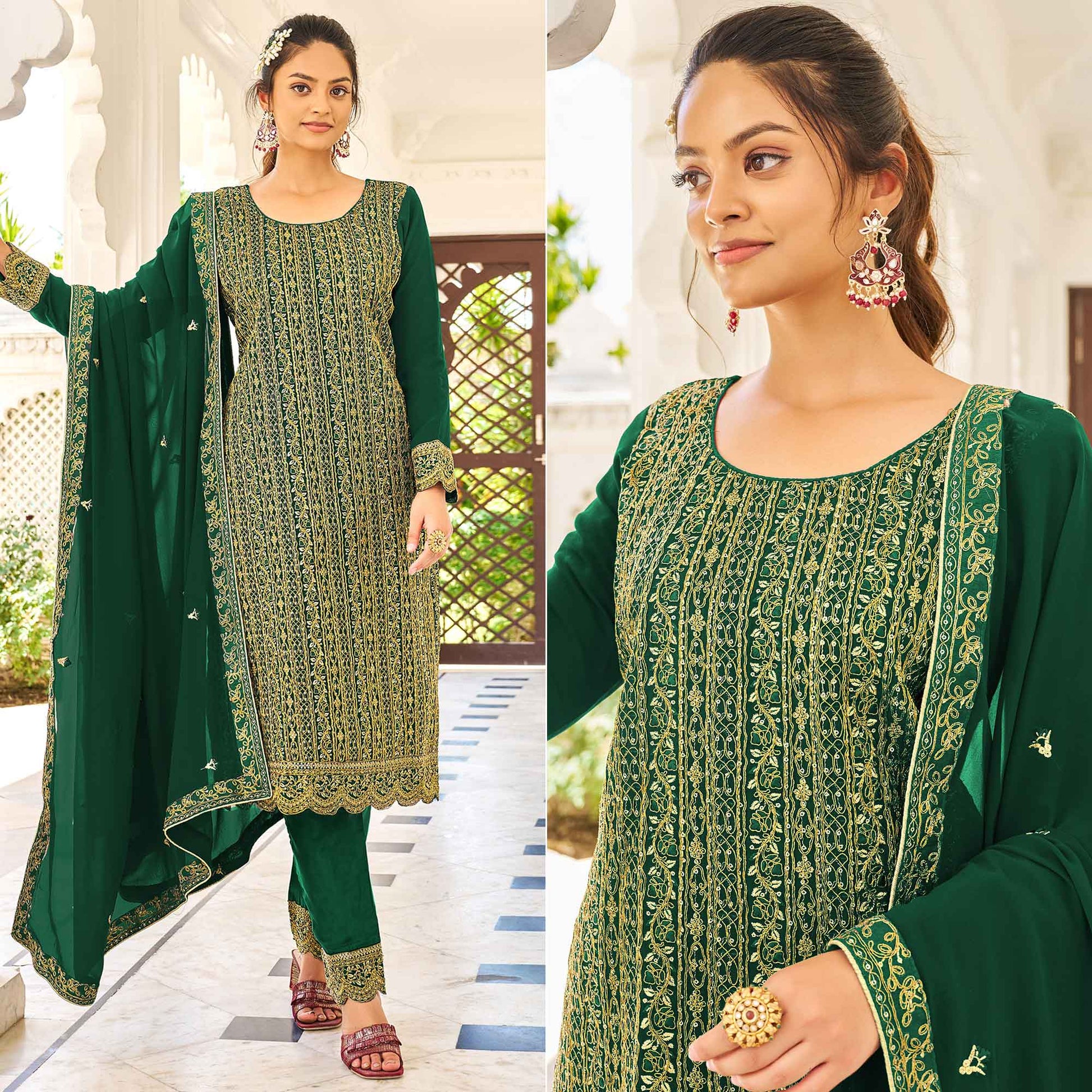 green-sequins-embroidered-georgette-suit-1