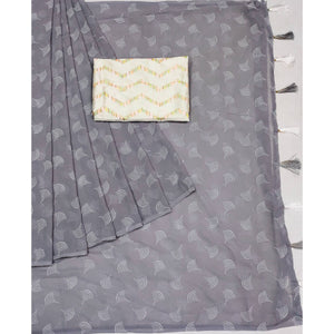 grey-foil-printed-georgette-saree-2