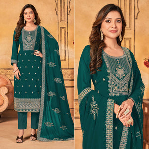 green-floral-embroidered-georgette-salwar-suit