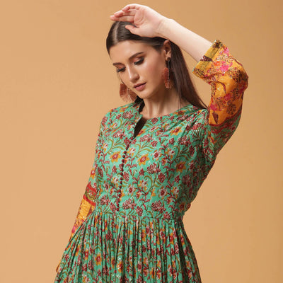 green-digital-printed-dola-silk-gown