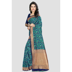 green-woven-kanjivaram-silk-saree