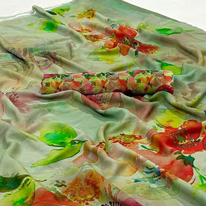 green-floral-digital-printed-georgette-saree