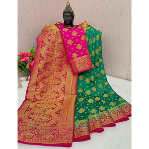 4green-woven-banarasi-silk-saree