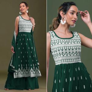 green-sequins-embroidered-georgette-semi-stitched-naira-cut-palazzo-suit