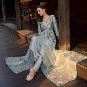 grey-floral-embroidered-art-silk-naira-cut-suit