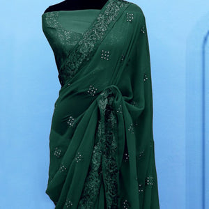 green-sequence-emroidered-georgette-saree