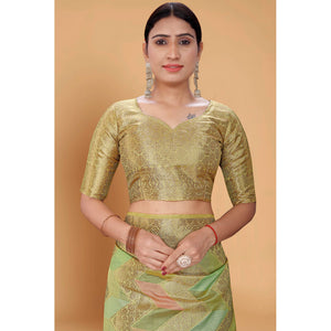 green-woven-organza-saree-with-tassels-14