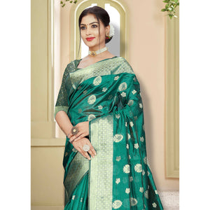 19green-floral-woven-organza-saree