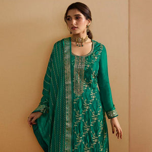 green-woven-and-embroidered-dola-silk-palazzo-suit