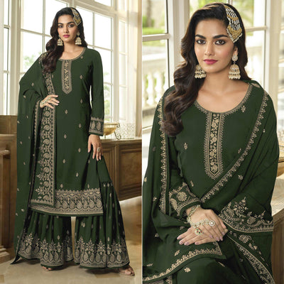 green-floral-embroidered-georgette-sharara-suit-1