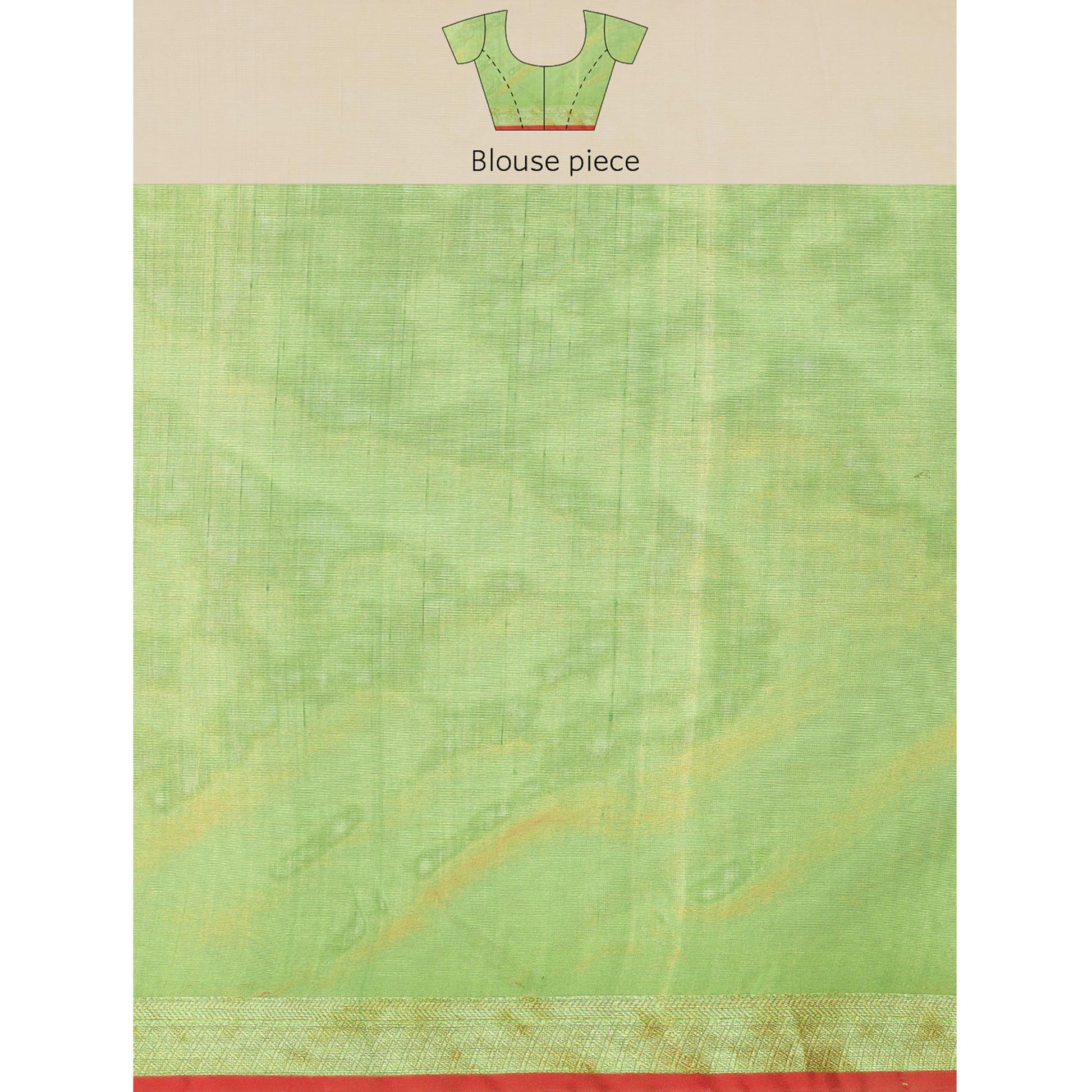 Mehendi Woven Cotton Silk Saree