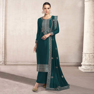 green-embroidered-dola-silk-salwar-suit-1
