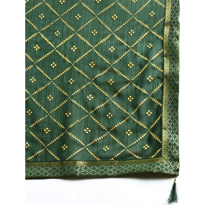 green-floral-foil-printed-zomato-saree-1