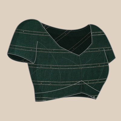 Maroon Foil Printed With Fancy Border Zomato Silk Saree