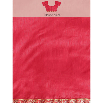 Maroon Floral Foil Printed Zomato Saree