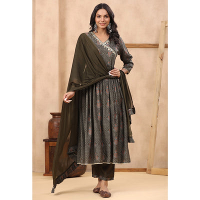 grey-printed-with-sequins-work-muslin-anarkali-suit