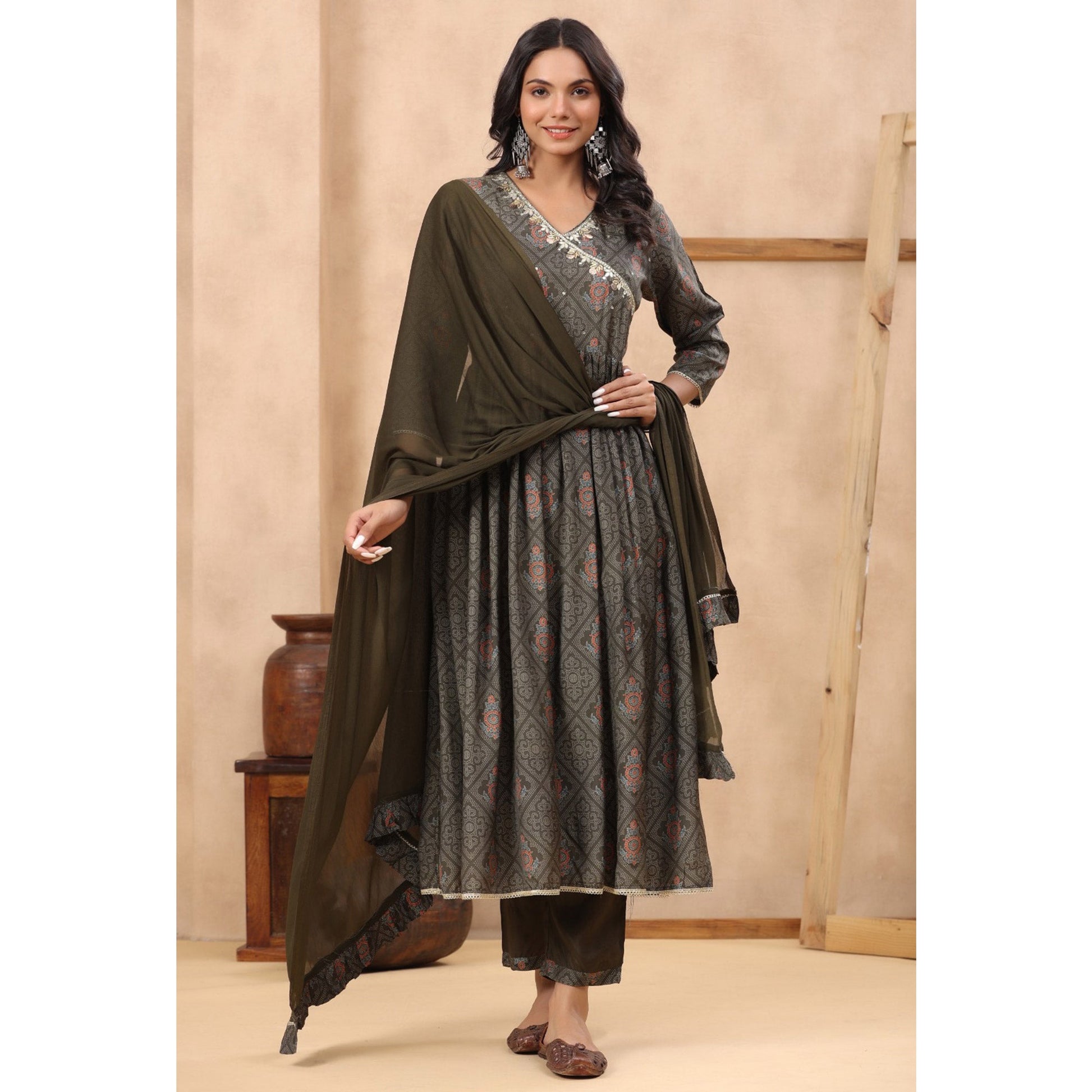 grey-printed-with-sequins-work-muslin-anarkali-suit